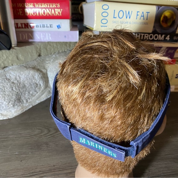 Nike Seattle Mariners Men’s Blue Baseball Visor Hat Size Adjustable - Picture 9 of 11